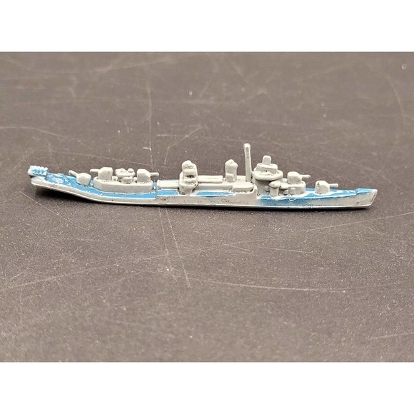 USS Taylor Ship Axis Allies War At Sea Game Piece Card WW2 Replacement USA Navy - Picture 3 of 14